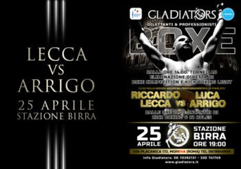 Lecca Vs Arrigo, oggi alle 17:00 il peso presso Invictus Academy. E domani sera il match a Stazione Birra