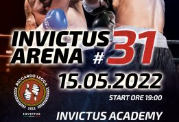 Invictus Arena #31 | 15 Maggio | Muay Thai, K1 Rules